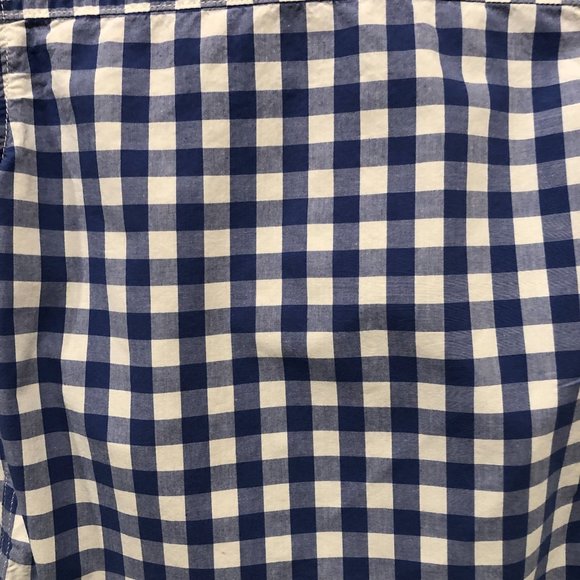 Carter's Boy Toddler Plaid Button Down Shirt Blue White Size 4T - Picture 8 of 11